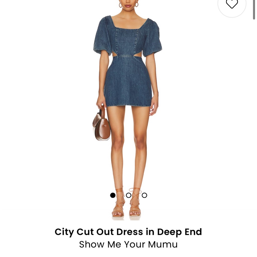 Show Me Your Mumu— City Cut Out Dress in Deep End